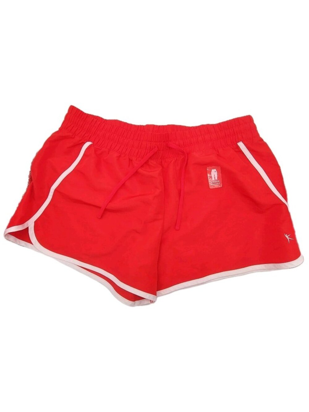 Danskin Now Womens Shorts Size XXL Red White